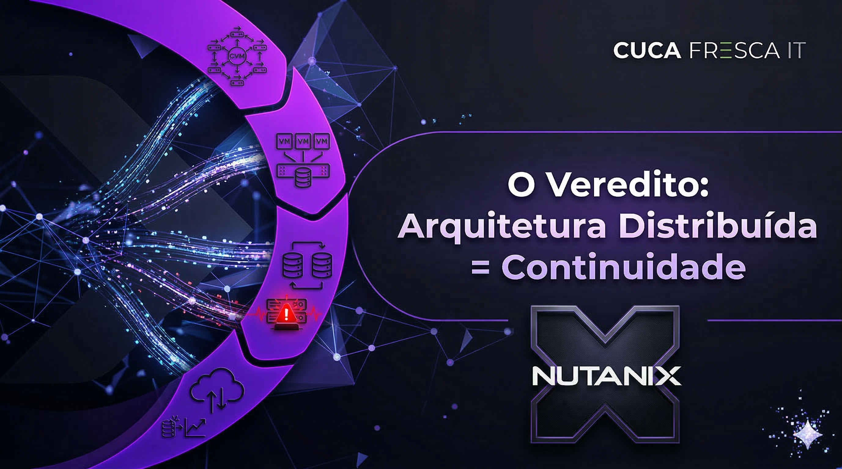 O Veredito: Arquitetura Distribuída = Continuidade