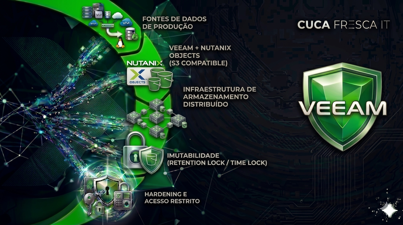 Veeam: A Abstração do Repositório no S3